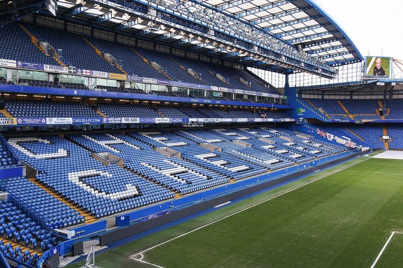 Stamford Bridge, home of Chelsea FC