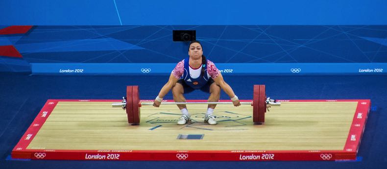 Weightlifting olympic event