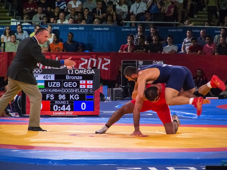 Wrestling olympic event