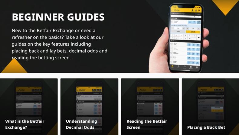 Betfair How To Guides