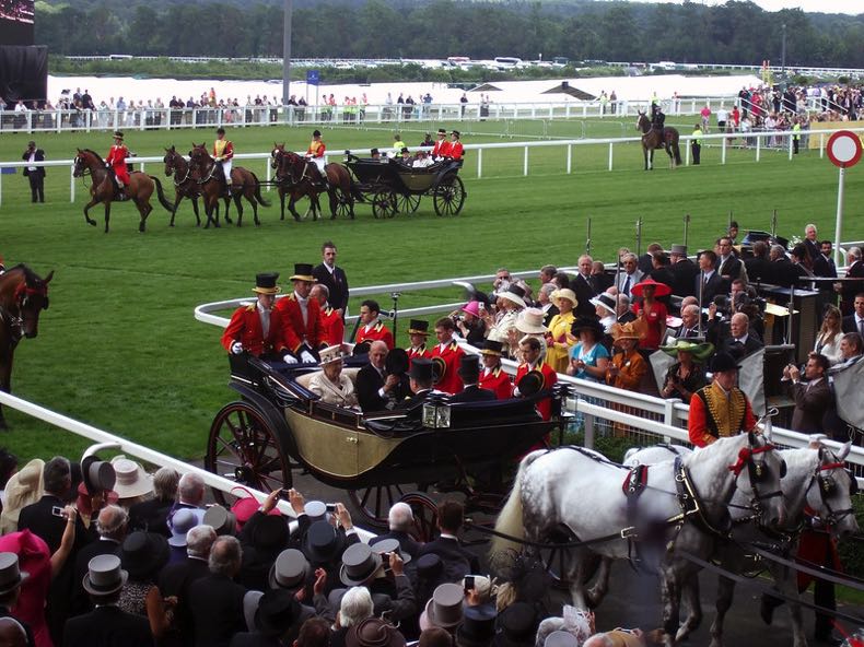 The Queen at Ascot