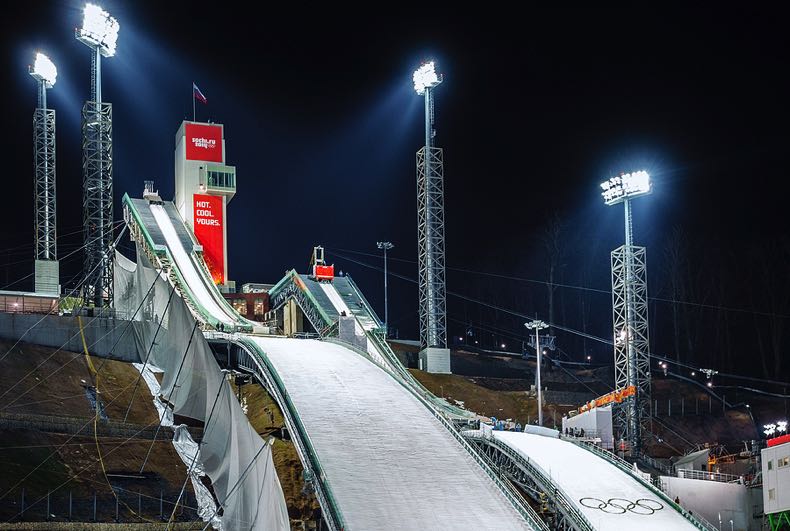 Skii jumping